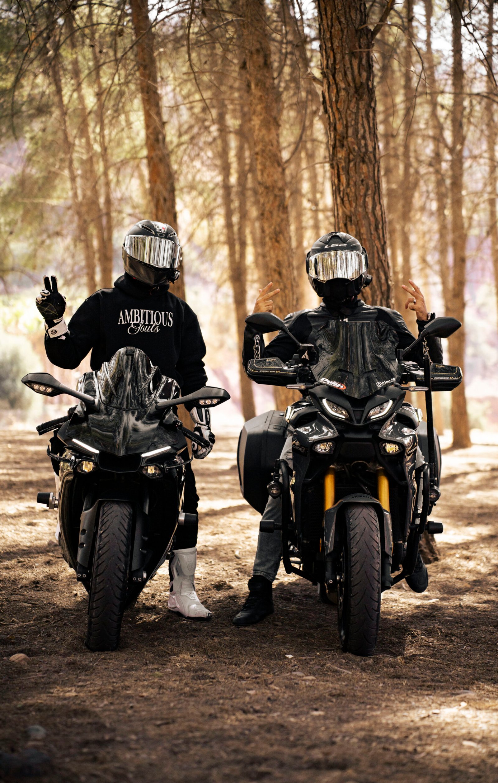 Our motorcycle rental team in Marrakech